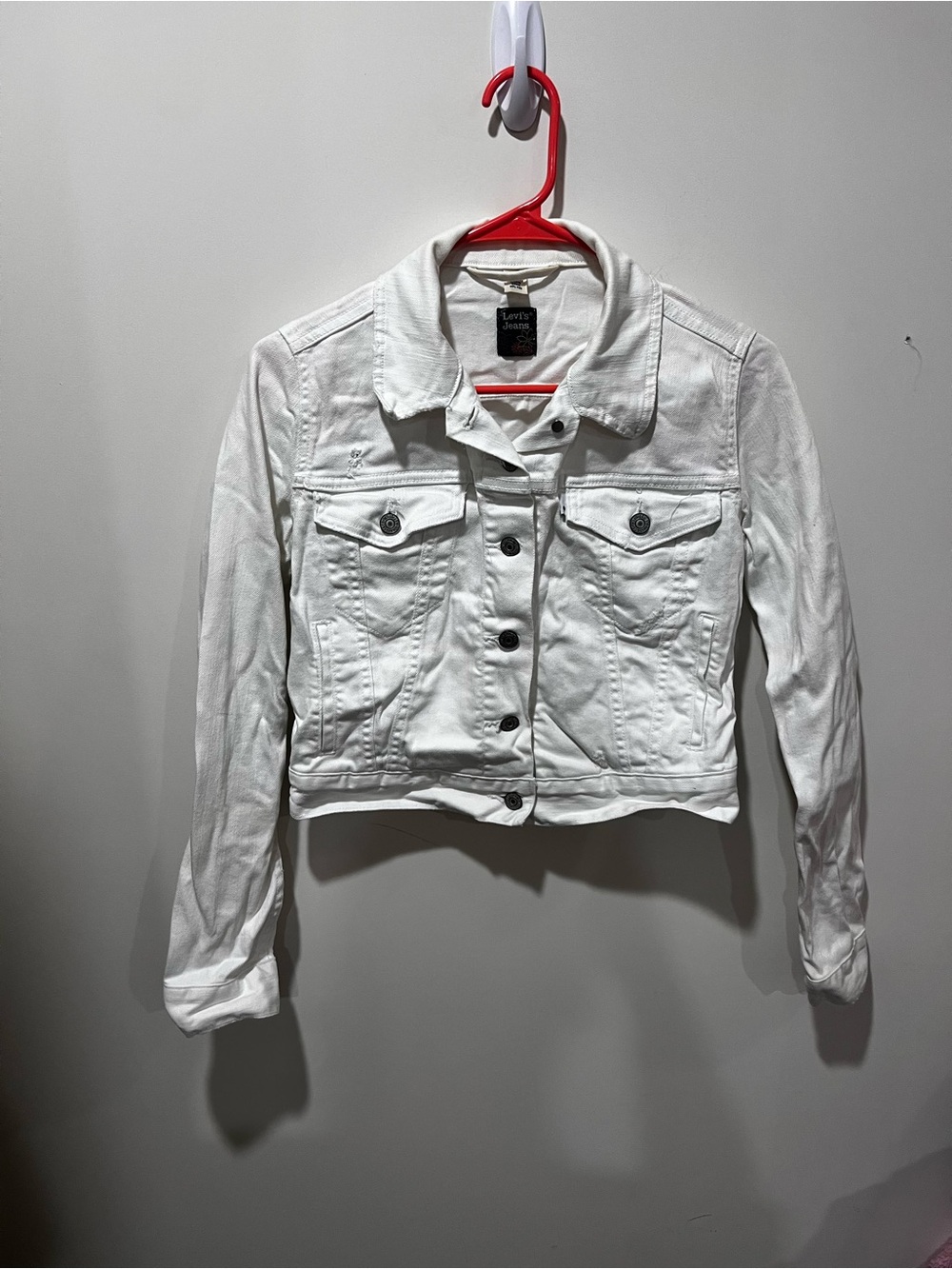 Levi's White Jean Jacket